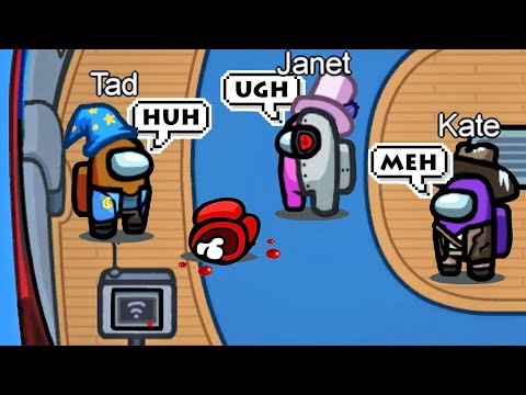 Видео: Конкурс на междометия из одного слова в игре «Среди нас!» (Карта дирижаблей)