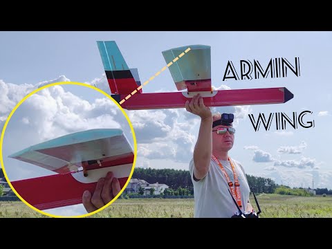 Видео: ARMIN WING — пенопластовое крыло