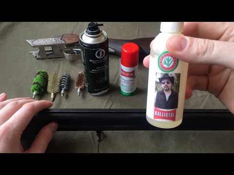 Видео: Смазка.Охотничье ружье. ТОЗ 34. Как убрать ржавчину.