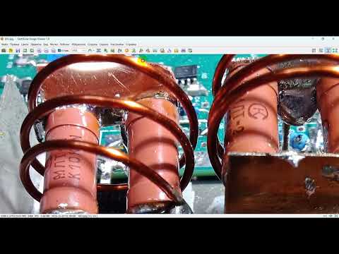 Видео: Современный АМ передатчик класса Е (ЕШ). Часть 6. Финальная победа ВЧ звона на стоке и затворе