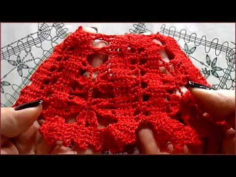 Видео: Брюггское кружево крючком. Вязание кружева. Часть 2.