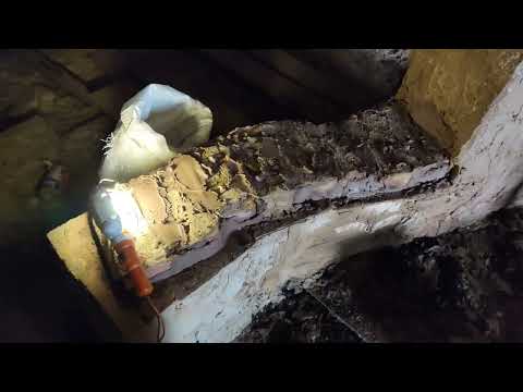 Видео: Боров+горизонтальные каналы без прочисток= мешок сажи и собачий холод в жилище.