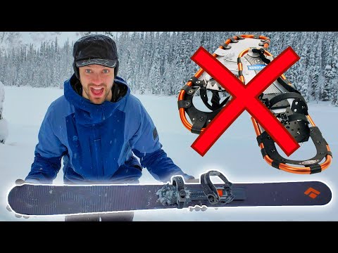 Видео: ЛУЧШЕ, ЧЕМ СНЕЖКИ // Обзор лыж Black Diamond GlideLite Trekker