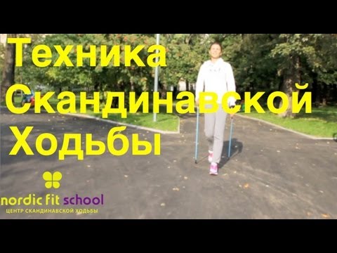 Видео: Техника Скандинавской ходьбы за 5 минут