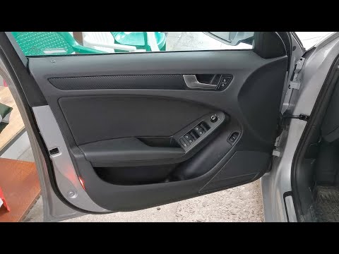 Видео: Audi A4 B8 — руководство по снятию панели передней двери