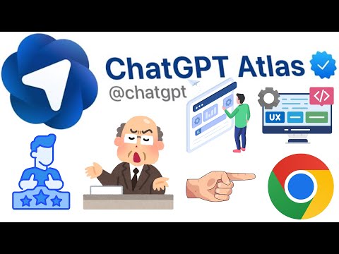 Видео: Причина использовать ChatGPT Atlas для поиска вместо Google Chrome – Браузер: ИИ против традицион...