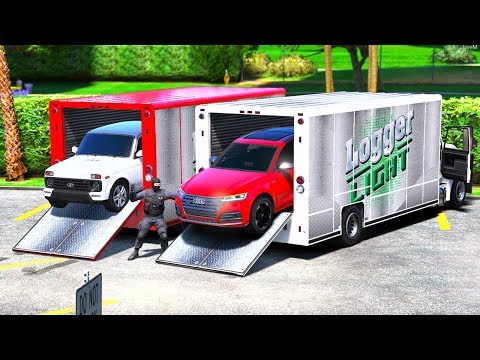 Видео: БИТВА ДАЛЬНОБОЙЩИКОВ В GTA 5 - ДЖЕРЕМИ ВЫПАЛА НИВА А МНЕ АУДИ? КАПЕЦ ПОЛНЫЙ РАНДОМ ⚡ГАРВИН