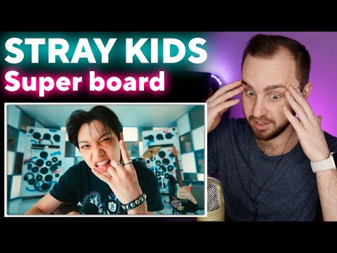 Видео: Stray Kids - Super Board // реакция