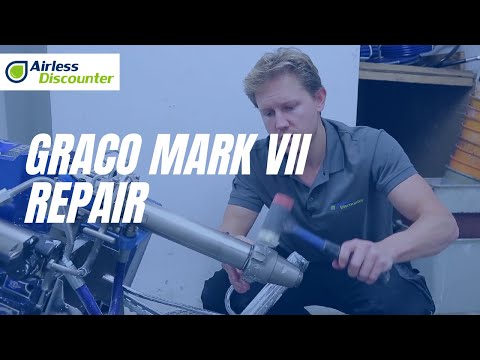 Видео: Ремонт Graco Mark VII — самостоятельный ремонт Graco Mark VII на месте эксплуатации