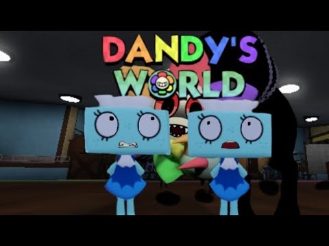 Видео: Dandy's world Встретили огромного кота 😲 (+ бублик)