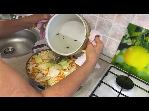 Видео: Маринованная капуста за сутки. Съедается с маринадом. Так вкусно!