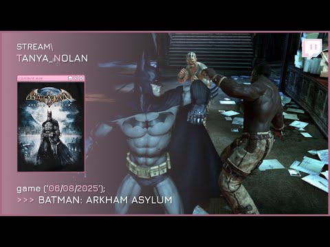 Видео: Batman: Arkham Asylum #2 | Стрим от 06.08.2025