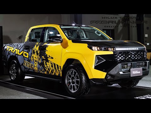 Видео: Новый Toyota HILUX TRAVO PRERUNNER 2.8 SMART AT 2026 года // Экстерьер и интерьер | Первый взгляд!