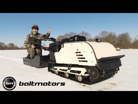 Видео: Самый идеальный мотобуксировщик в мире Snowdog sport Z460R и это не просто слова