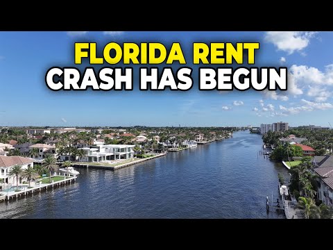 Видео: 10 городов Флориды, где арендная плата ПАДАЕТ, а арендодатели ПАНИКУЮТ в 2025 году!