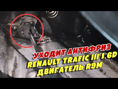 Видео: Хроническая неисправность Renault Trafic III 1.6D, R9M: уходит антифриз