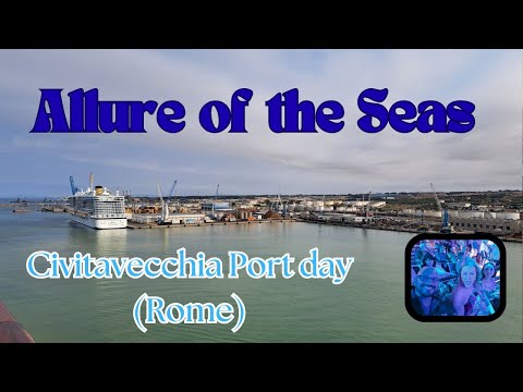 Видео: День порта Чивитавеккья: что происходит, когда вы остаетесь на борту Allure of the Seas
