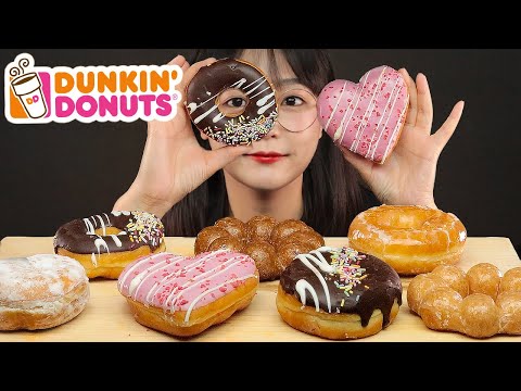 Видео: АСМР ЕДА ПОНЧИКИ - DUNKIN' DONUTS🍩 DESSERT MUKBANG