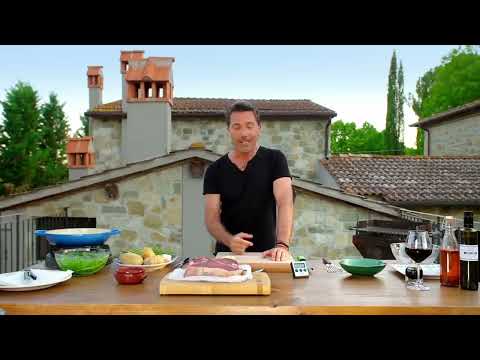 Видео: Вот как итальянцы готовят стейк | Тосканская флорентийская кухня Джино Д’Акампо