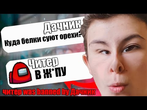 Видео: САМЫЙ ТУПОЙ ЧИТЕР В АМОНГ АС #8