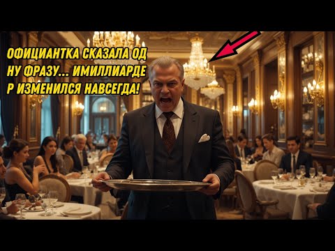 Видео: Миллиардер накричал на официантку — но её ответ заставил замолчать весь ресторан | 