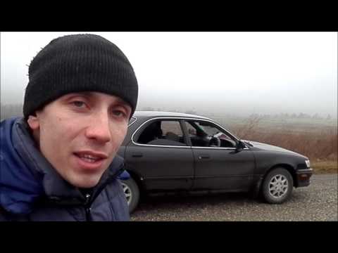 Видео: Toyota vista sv32 ,mark2 не валит , mercedes гавно.