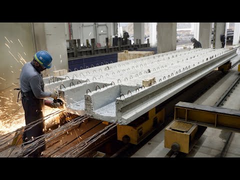 Видео: Пенопласт внутри! Они пробуют все, чтобы сделать легкие бетонные плиты для современных зданий