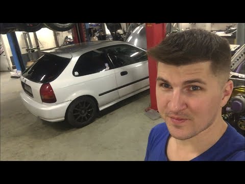 Видео: Honda Civic 6 - Результаты портинга, короткая КПП, ошибка 11