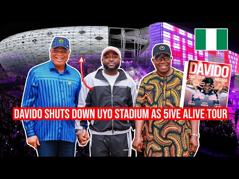 Видео: Давидо стал первым артистом, который распродал 30 000 билетов на стадион Godswill Akpabio