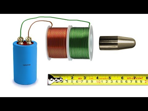 Видео: Gauss Gun - Скорость пули  - Энергия пули - Расчёт
