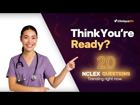 Видео: 20 актуальных вопросов в стиле NCLEX, которые нельзя пропустить (сценарии уровня 2025 года!)