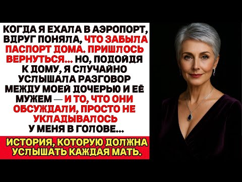 Видео: Я вернулась из аэропорта за паспортом, но разговор, который услышала... перевернул мою жизнь.