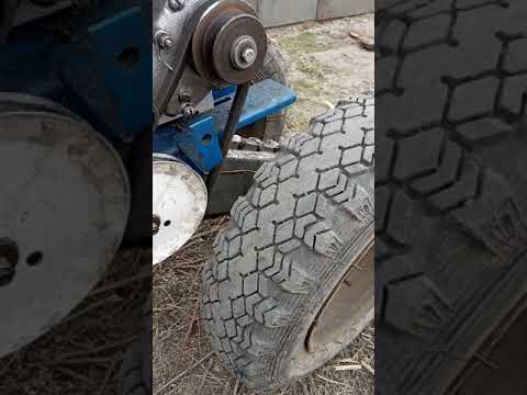 Видео: Мотокультиватор крот с прицепом!