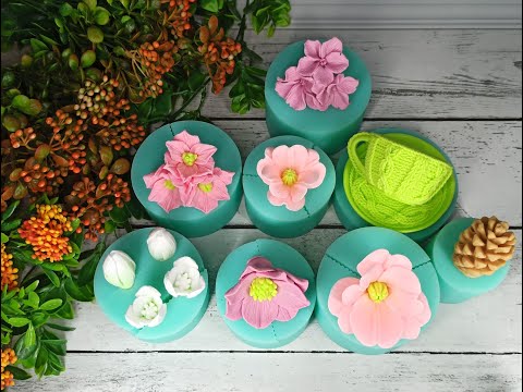 Видео: Распаковка посылки из группы ВК "Три кита": товары для мыловарения, силиконовые формы, заливка форм.