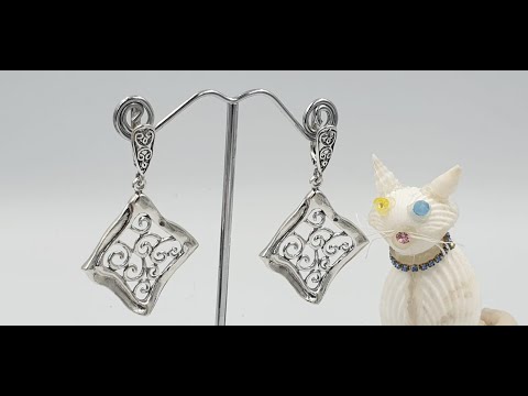 Видео: 4.6 Серебро на продажу, повторяшки ,серьги, разные производители