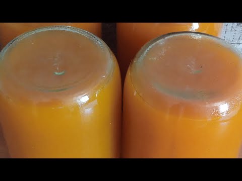 Видео: Абрикосовый нектар на зиму... просто и вкусно