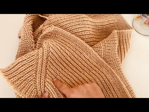 Видео: Он вам будет отлично смотреться🍀Кардиган Салоники, начиная от воротника💃🏻Легкое вязание спицами.
