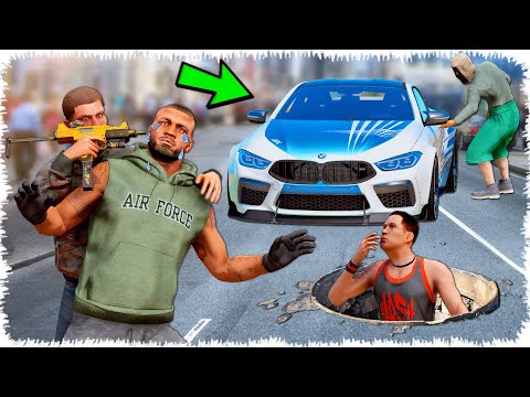 Видео: Джонниды қорқытып көлігін алп қойды (GTA V)