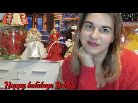 Видео: 🎄моя коллекция Барби Happy Holidays🎄