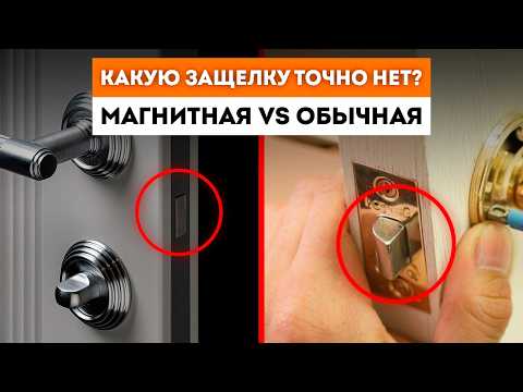 Видео: Магнитная защелка на межкомнатную дверь - что это? / Магнитный замок на дверь или механический?
