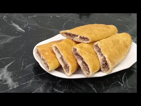 Видео: Пирог с мясом по-турецки. Кыр пидеси. Очень популярное, очень вкусное и очень сытное блюдо в Турции.