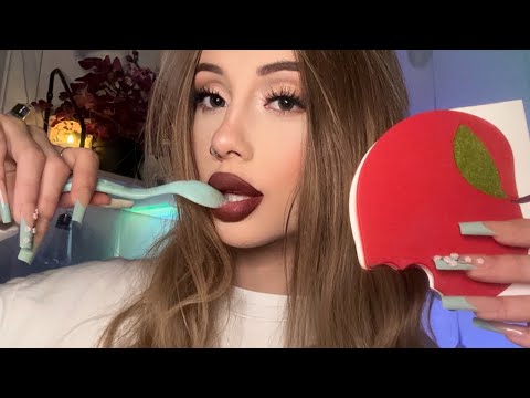 Видео: асмр новые звуки рта ♡ ✧*。
