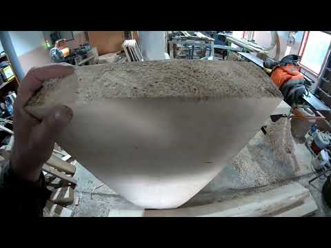 Видео: Инфракрасная сушка толстой доски.