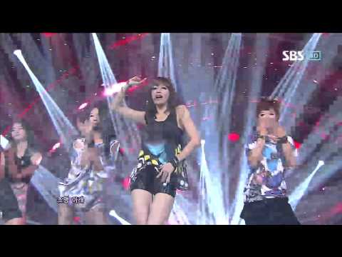 Видео: EXID [I Feel Good] @SBS Inkigayo Популярная песня 20120909