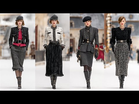 Видео: Идеи CHANEL на осень-зиму | Классическая мода, парижский стиль, высокие тенденции, шикарное вдохн...