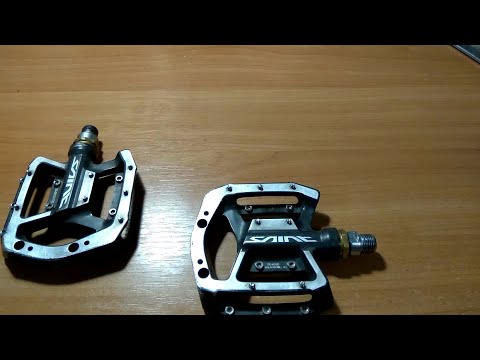 Видео: педали shimano saint