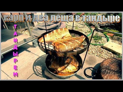 Видео: Карп и два леща в Тандыре(Тандырем)