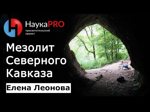 Видео: Мезолит Северного Кавказа | Лекции по археологии – археолог Елена Леонова | Научпоп