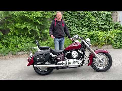 Видео: Осмотр мотоцикла Yamaha Drag Star 400 с пробегом 18000 км