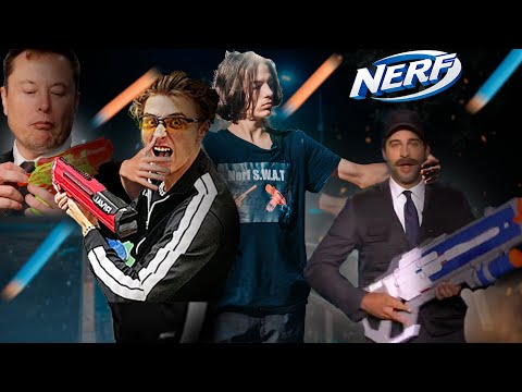 Видео: Nerf у популярных людей // Дизмон